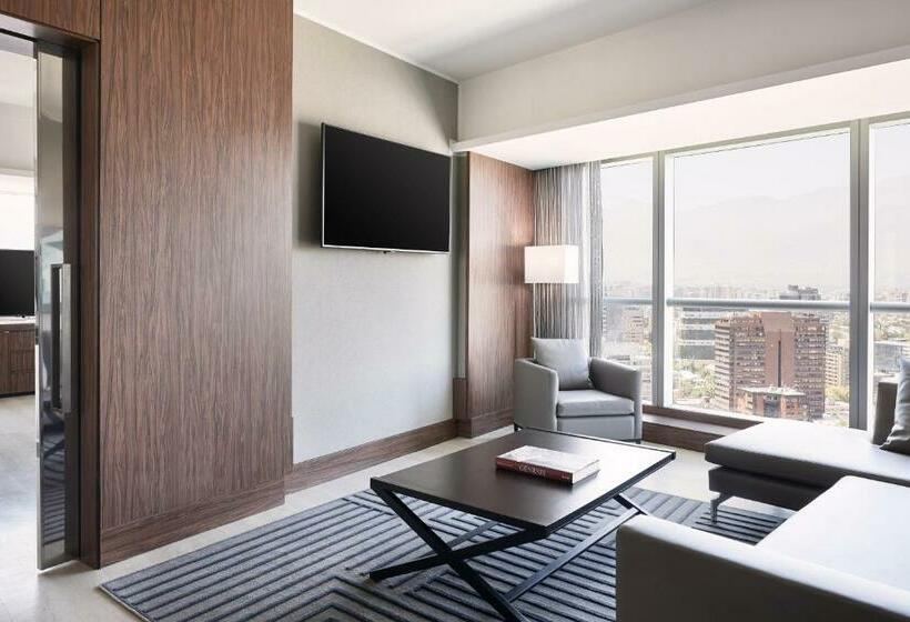 带大床的套房, Ac Hotel By Marriott Santiago Costanera Center