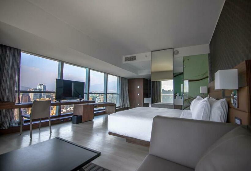 חדר סטנדרט עם מיטת קינג, Ac Hotel By Marriott Santiago Costanera Center