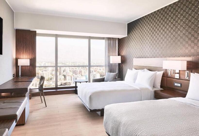 חדר סטנדרט שתי מיטות זוגיות, Ac Hotel By Marriott Santiago Costanera Center