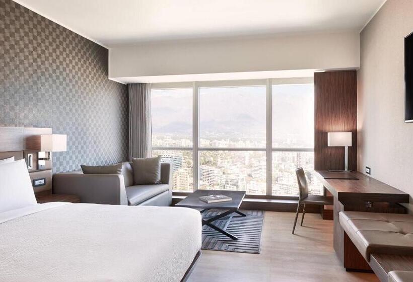 חדר סטנדרט עם מיטת קינג, Ac Hotel By Marriott Santiago Costanera Center