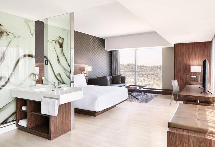 חדר סטנדרט עם מיטת קינג, Ac Hotel By Marriott Santiago Costanera Center