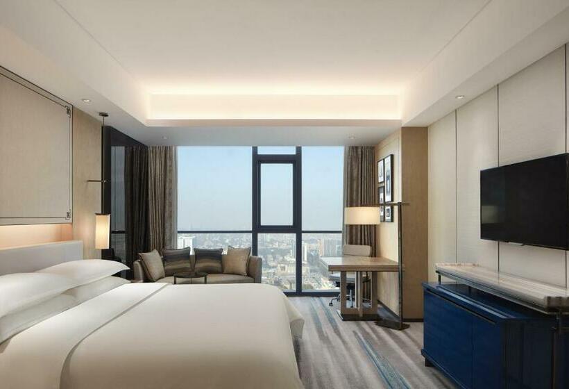 Номер Deluxe Кровать Кинг Вид на Город, Sheraton Zibo