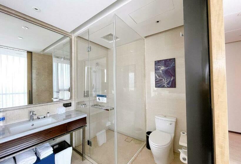 חדר דלוקס,מיטת קינג עם נוף לעיר, Sheraton Zibo