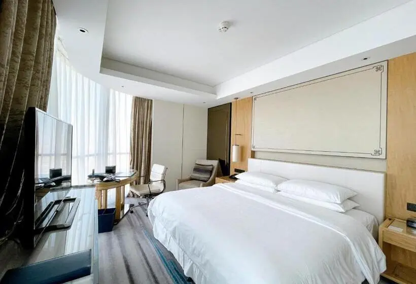 Deluxe-huone King-vuode Kaupunkinäkymä, Sheraton Zibo