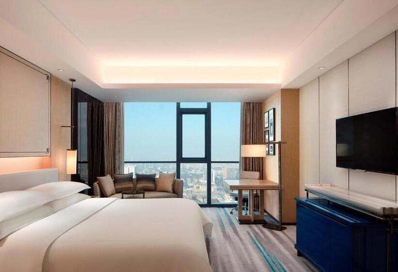 חדר דלוקס,מיטת קינג עם נוף לעיר, Sheraton Zibo