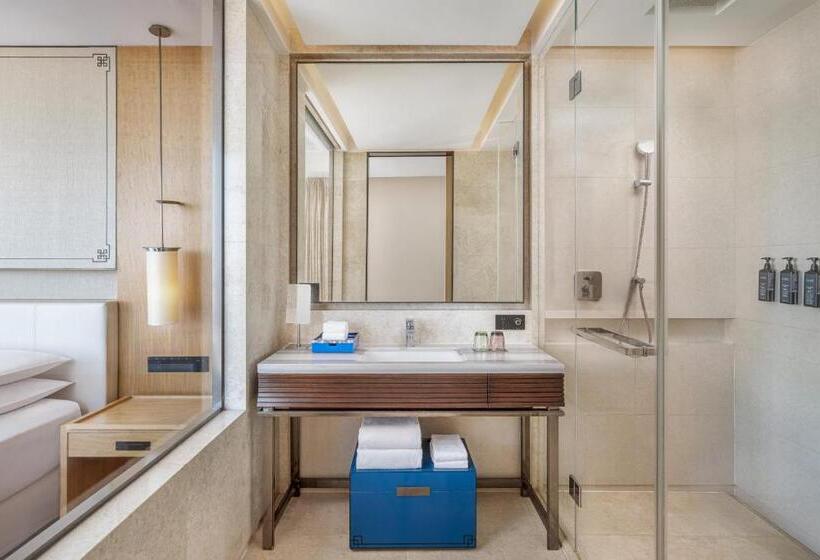 חדר דלוקס,מיטת קינג עם נוף לעיר, Sheraton Zibo