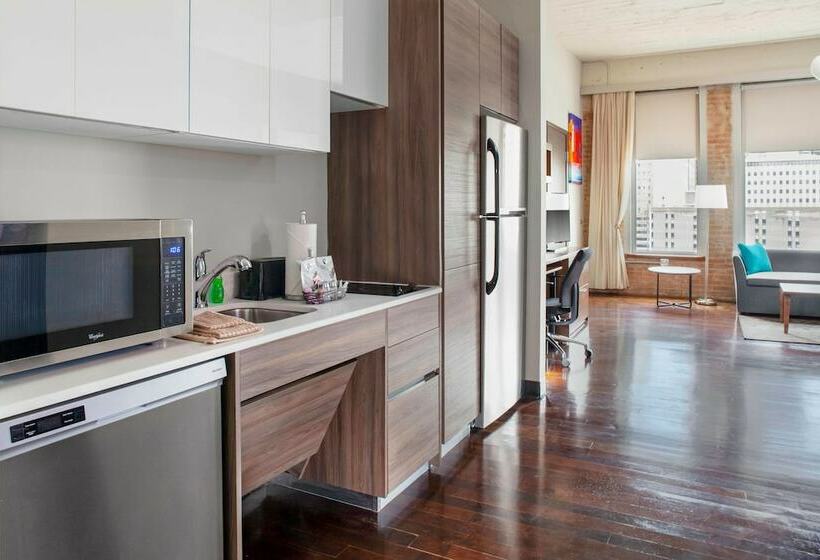 Студия Стандарт, Towneplace Suites By Marriott Dallas Downtown