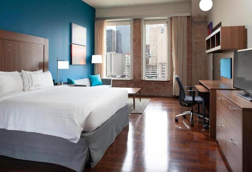 סטודיו סטנדרט, מיטה זוגית, Towneplace Suites By Marriott Dallas Downtown