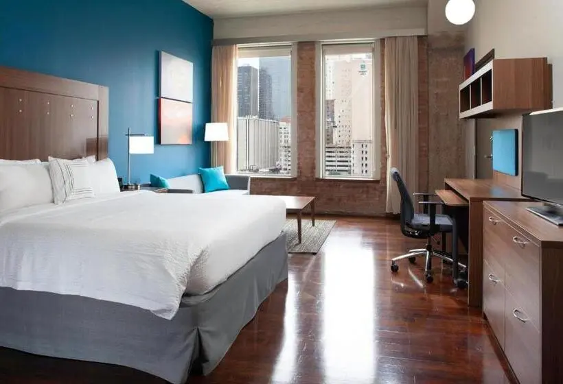 Standard-studio King-vuode, Towneplace Suites By Marriott Dallas Downtown