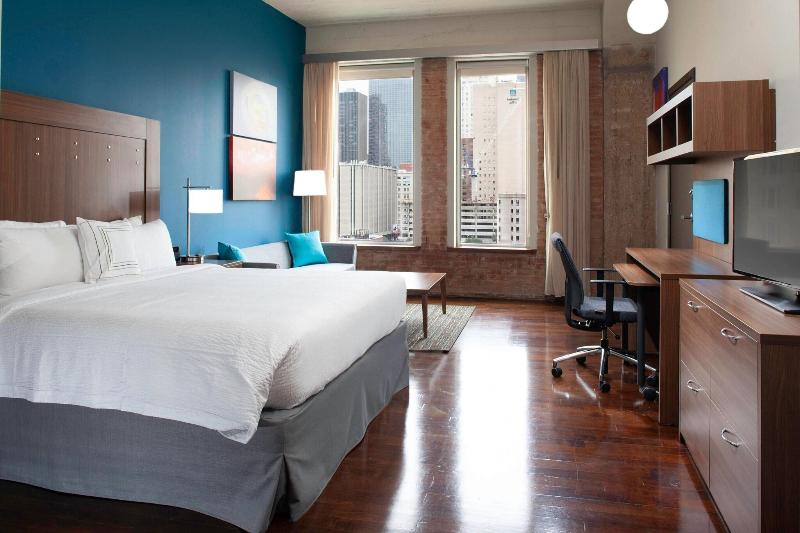 Студио Стандарт Кровать Кинг, Towneplace Suites By Marriott Dallas Downtown