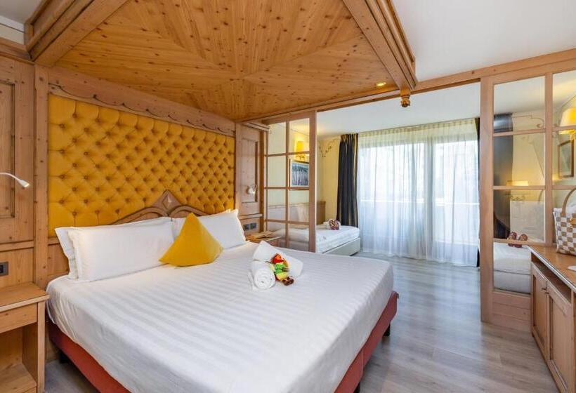 Трехместный Номер Базовый, Piz Galin Grand Hotel Family & Wellness