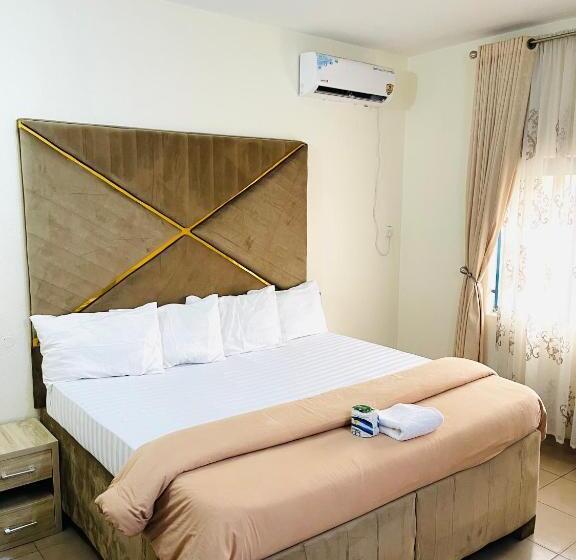 اتاق لوکس, Od V!ck S Luxe, Wuse District, Swimming Pool, Gym, Wifi, 24hr Power, Security, Dstv