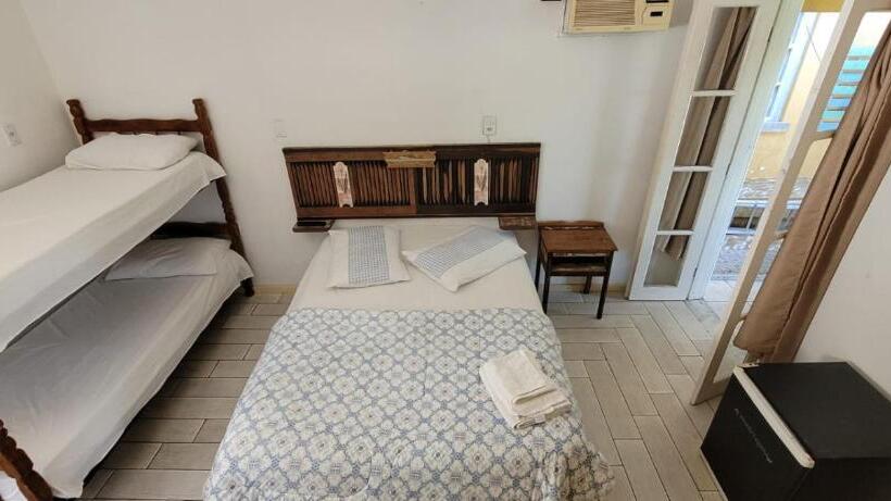 정원 전망 4인용 스탠다드 룸, Residencial Santa Maria