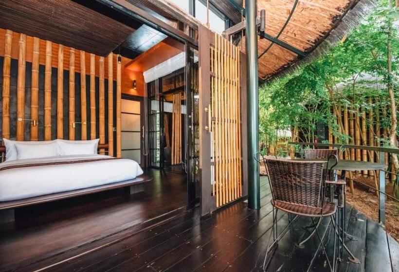 וילת חדר שינה 1, נוף לגינה, The Sense Resort Kanchanaburi