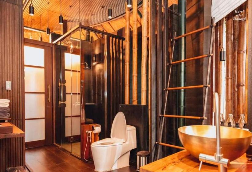 וילת חדר שינה 1, נוף לגינה, The Sense Resort Kanchanaburi