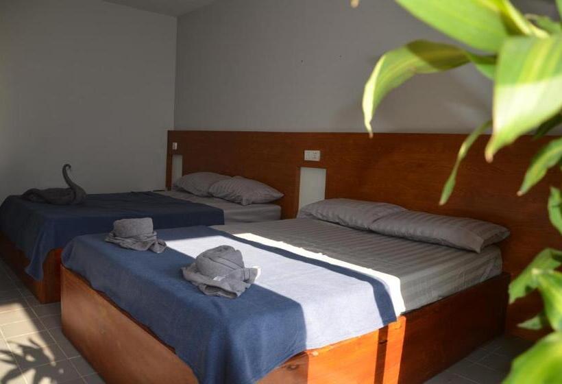 חדר סטנדרט שתי מיטות זוגיות, Cosmos Guesthouse Snack Bar