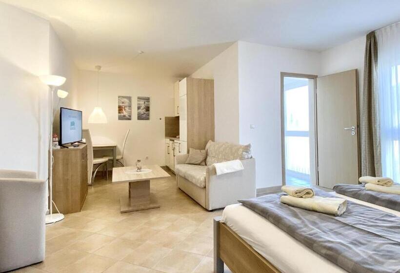 דירת חדר, Appartementhaus Möwe