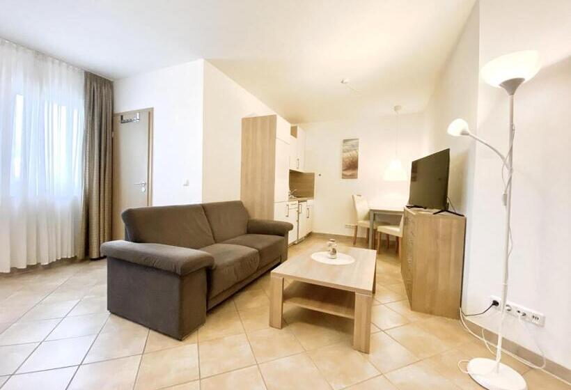 דירת חדר בקומת קרקע, Appartementhaus Möwe