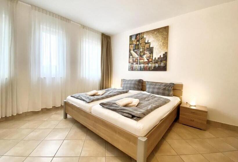 דירת חדר בקומת קרקע, Appartementhaus Möwe