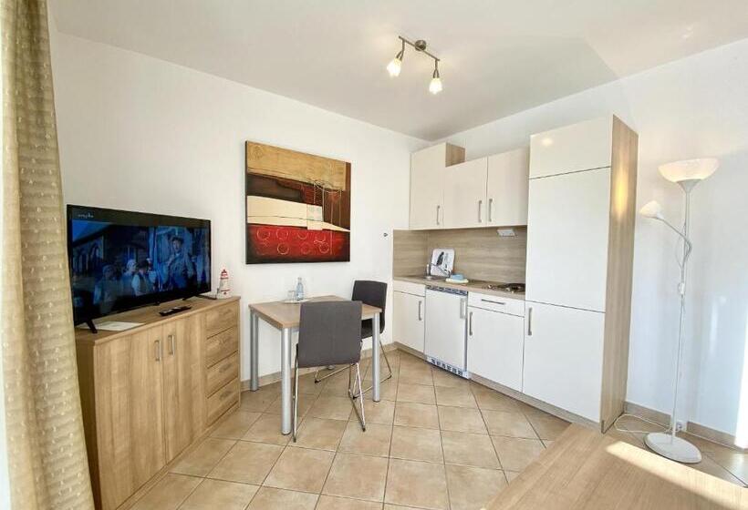 דירת חדר עם טרסה, Appartementhaus Möwe