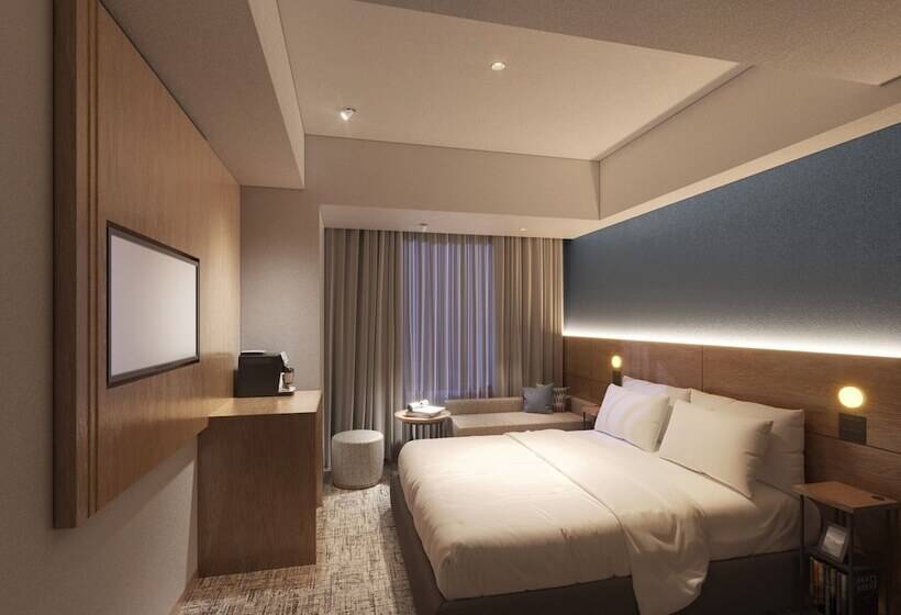 חדר דחוקס עם מיטת קינג, Sotetsu Hotels The Splaisir Yokohama