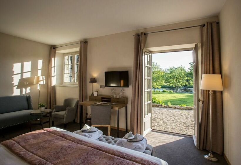 Номер Superior Вид на Бассейн, Hôtel De L Abbaye Le Tronchet   Handwritten Collection