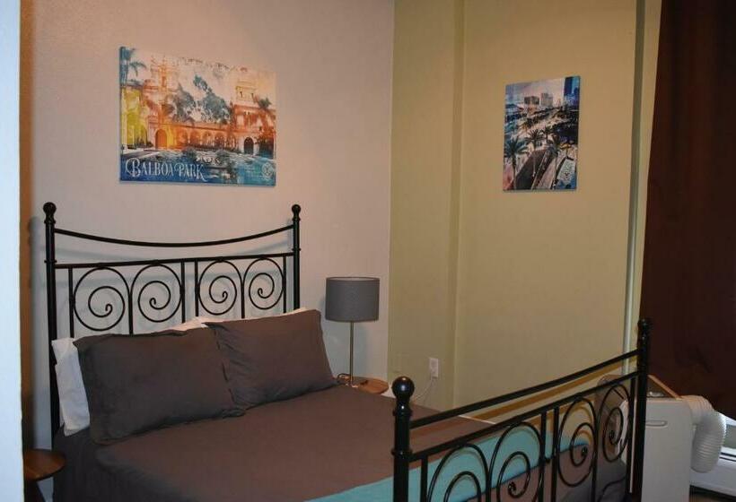 Ortak Banyolu Standart Oda, Hi San Diego Downtown Hostel