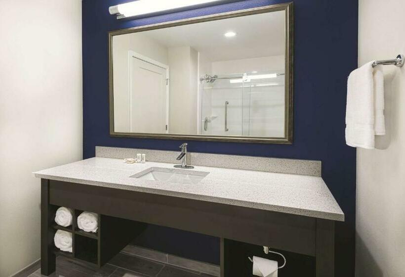 带大床的标准间, La Quinta By Wyndham Odessa North Sienna Tower