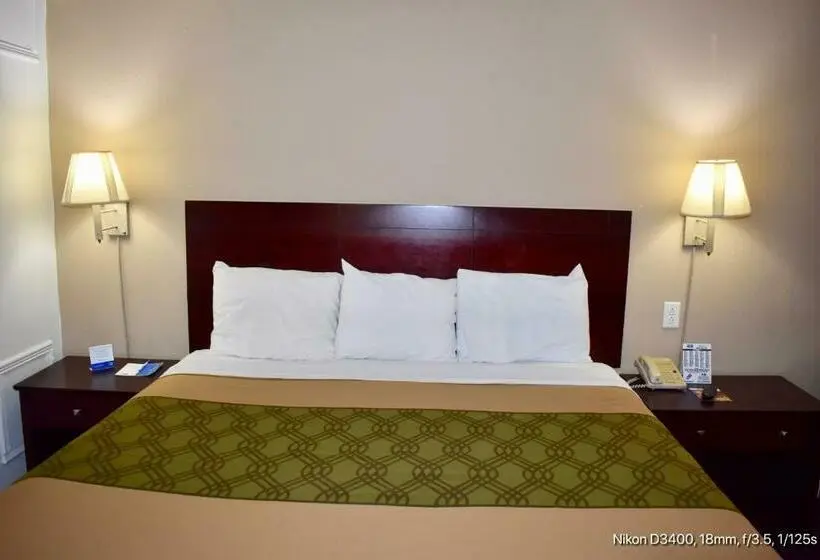 キングサイズベッドのスタンダードルーム, Rodeway Inn Terre Haute