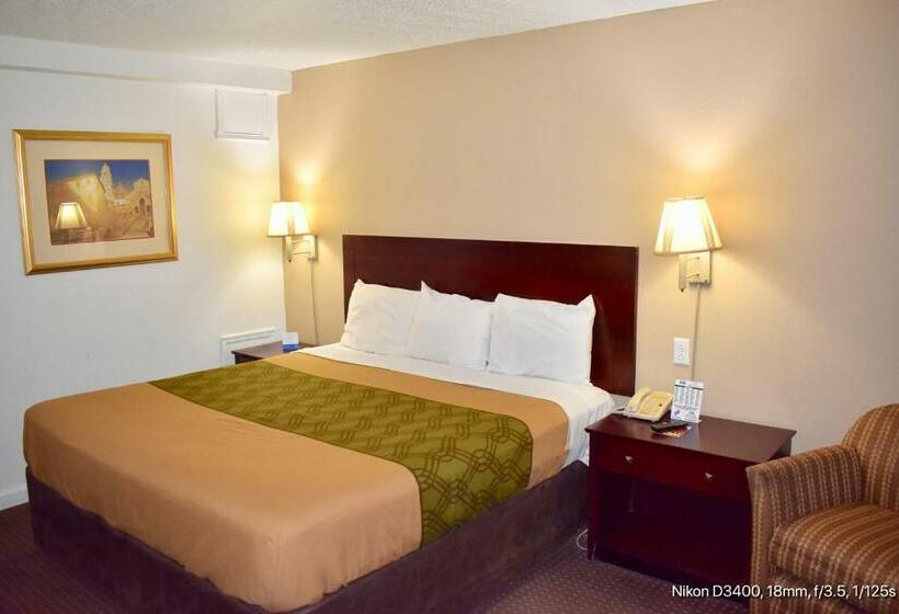 キングサイズベッドのスタンダードルーム, Rodeway Inn Terre Haute