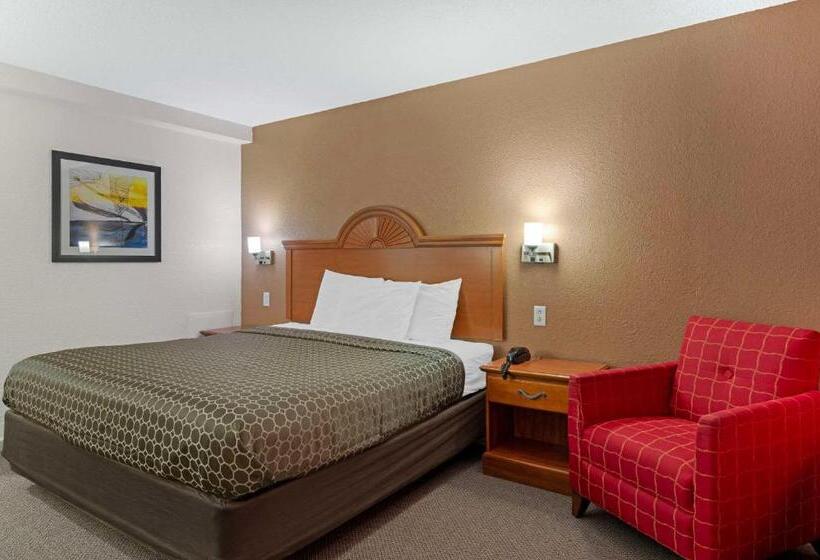 キングサイズベッドのスタンダードルーム, Rodeway Inn Terre Haute