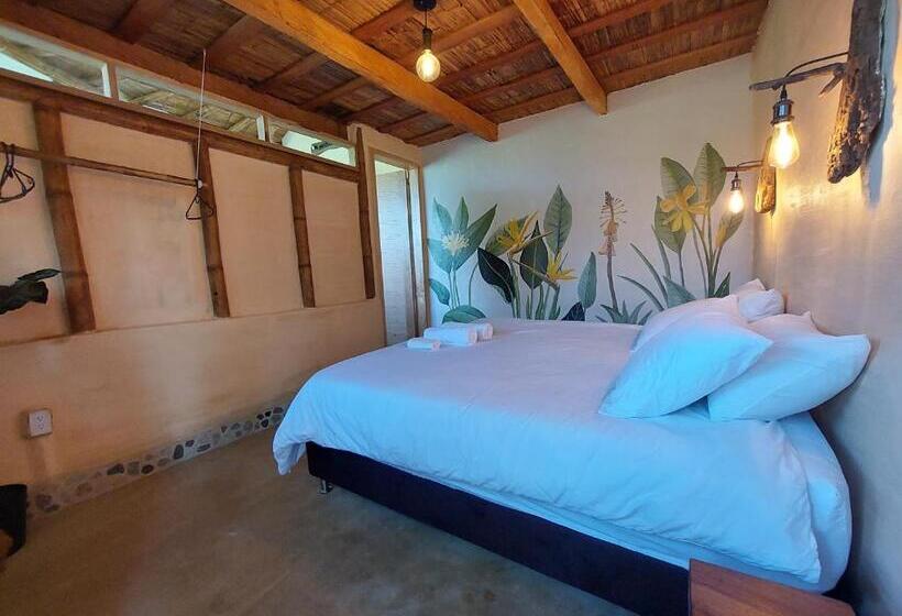 חדר דלוקס עם נוף להרים, Aracari Ecolodge