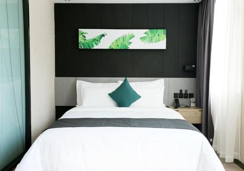 اتاق سوپریور, Thank Inn Chain Beijing Fanshan Chengguan Town Fangshan Red Scarf Park