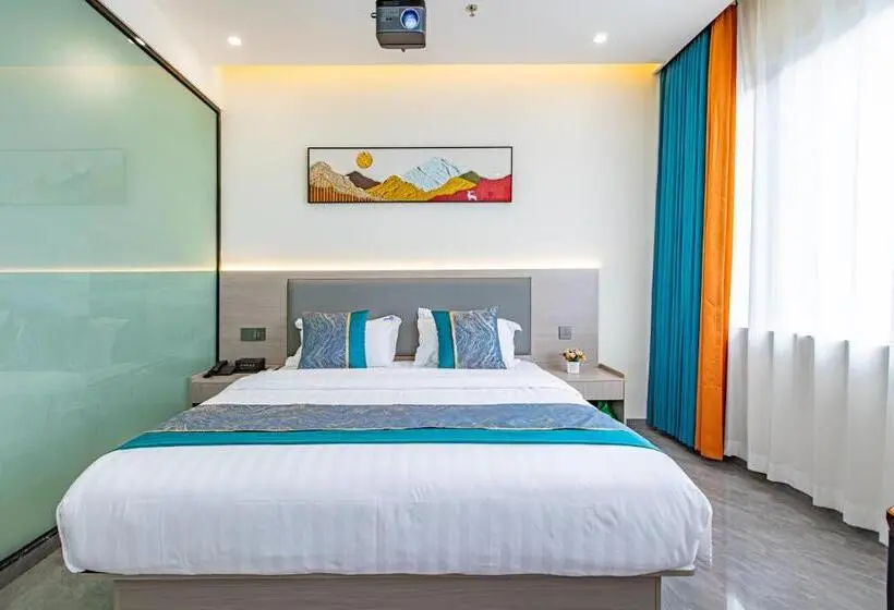 Deluxe-huone King-vuode, Zhuhai Golden Lake Bay