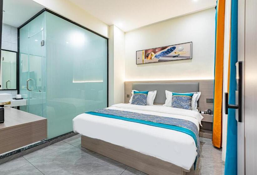 Номер Deluxe Кровать Кинг, Zhuhai Golden Lake Bay