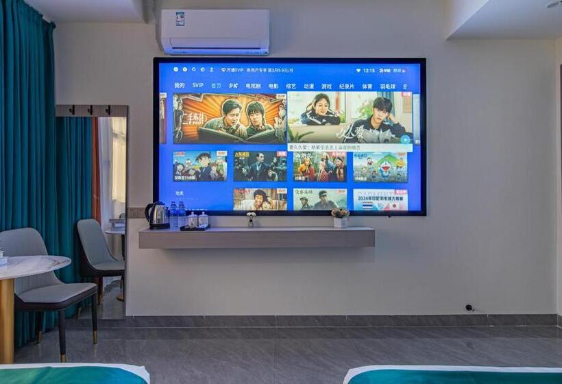 اتاق لوکس با تخت بزرگ, Zhuhai Golden Lake Bay