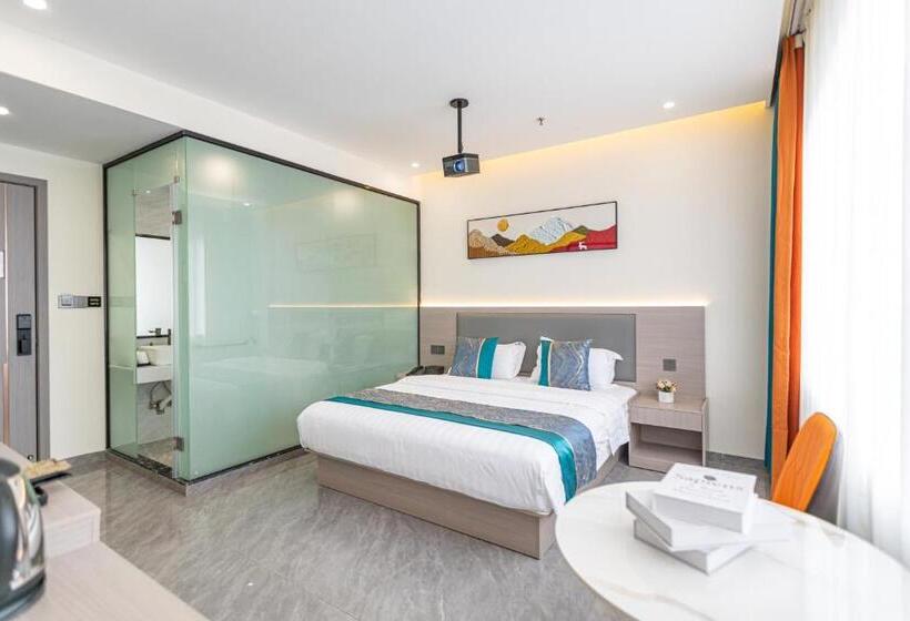 Habitación Deluxe Cama King, Zhuhai Golden Lake Bay
