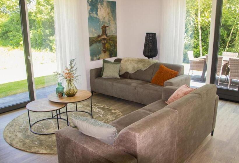 וילה דלוקס חדר שינה 1, Summio Buitenplaats De Hildenberg