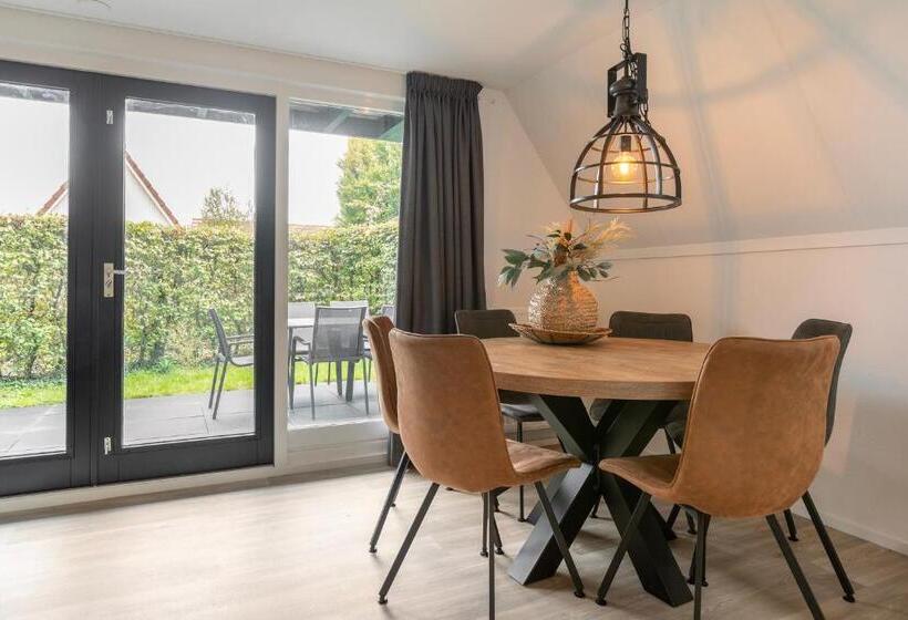 בונגלו סטנדרט עם 3 חדרי שינה, Summio Bungalowpark Het Hart Van Drenthe