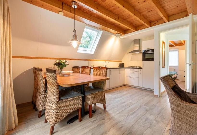 בונגלו סטנדרט עם 3 חדרי שינה, Summio Bungalowpark Het Hart Van Drenthe