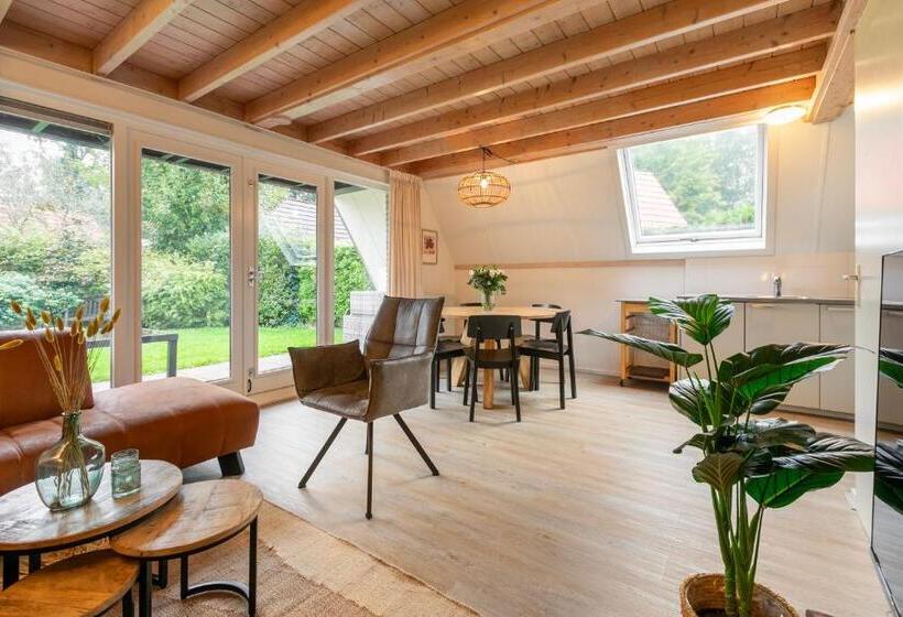 בונגלו סטנדרט עם 3 חדרי שינה, Summio Bungalowpark Het Hart Van Drenthe