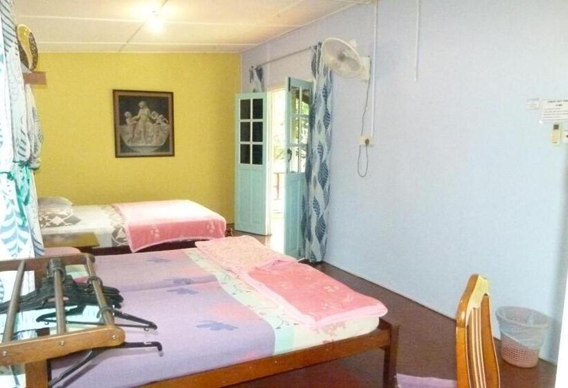 غرفة عائلية مطلّة علي الحديقة, Cheers Garden Chalet