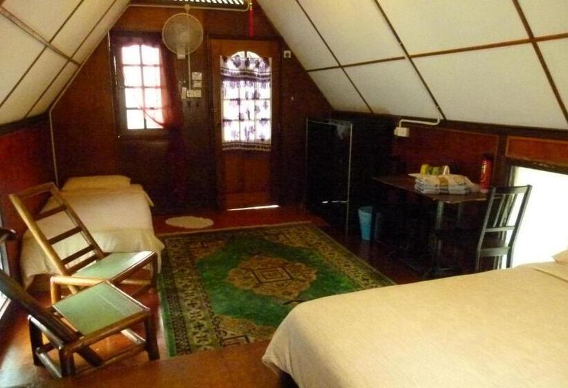 غرفة قياسية ثلاثية حمام مشترك, Cheers Garden Chalet