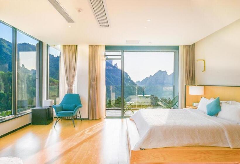 غرفة ديلوكس مزودة بشرفة, Xman Valley Sunrise Resort