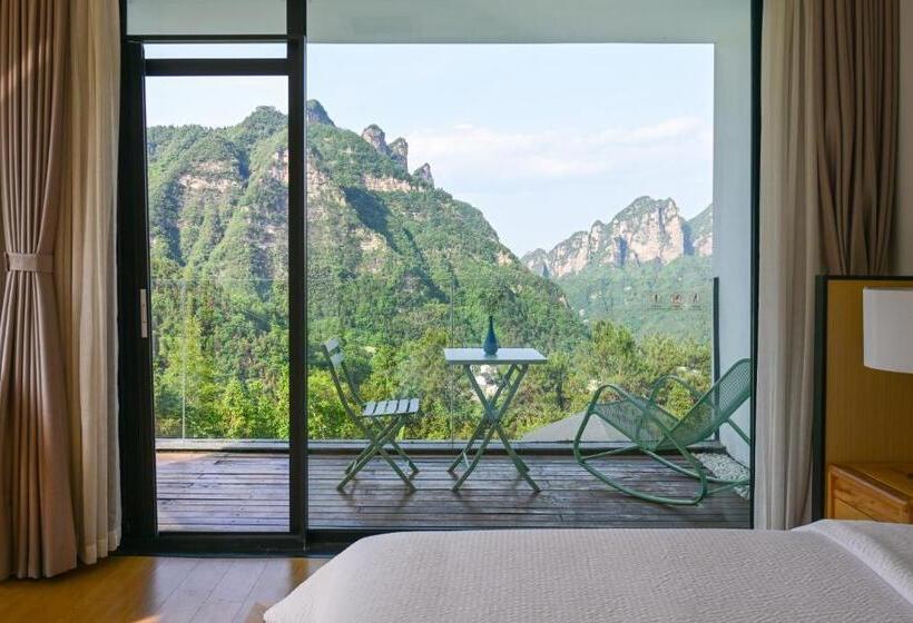 غرفة ديلوكس مزودة بشرفة, Xman Valley Sunrise Resort