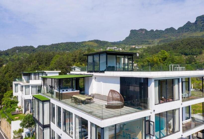 جناح ديلوكس مطل على الجبل, Xman Valley Sunrise Resort