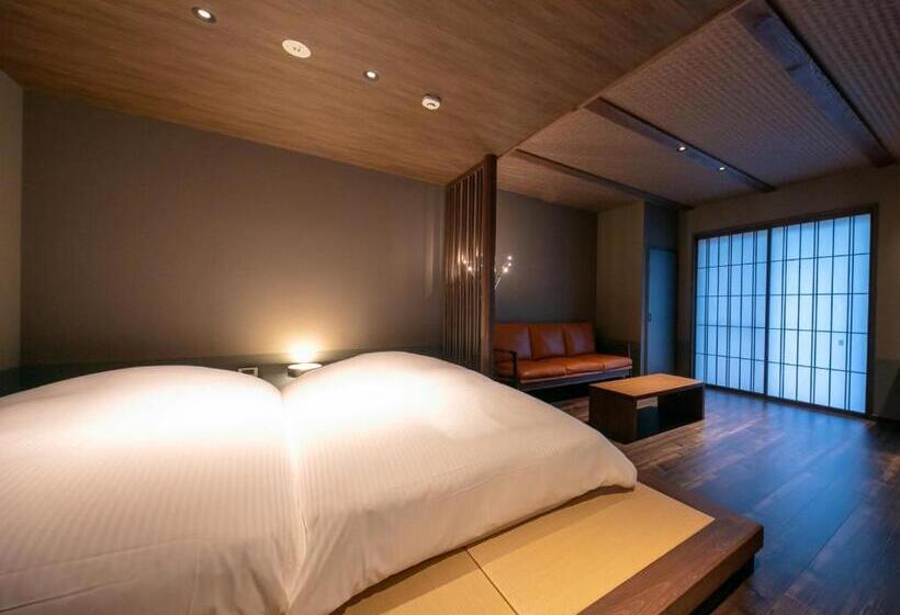 Standard room with outdoor bath, 湯本庵清姫