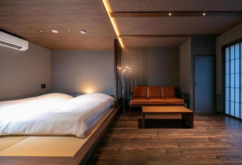 Standard room with outdoor bath, 湯本庵清姫