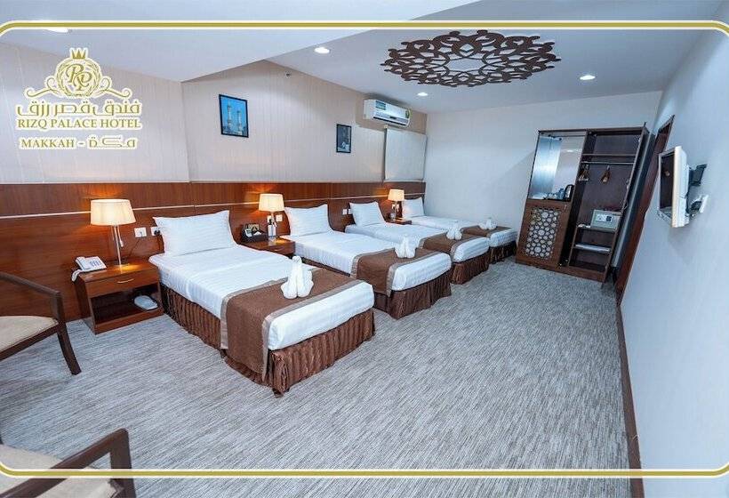 Economy Quadruple Room, Rizq Palace Hotel فندق قصر رزق