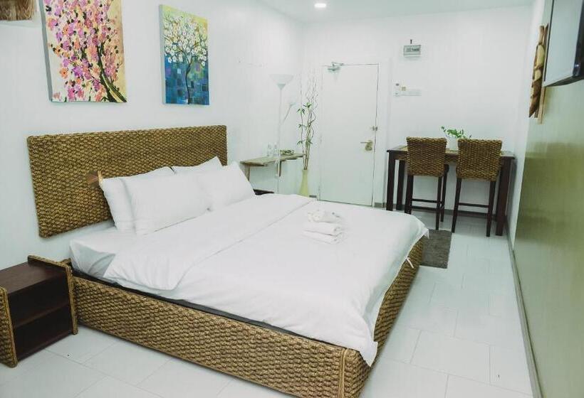 غرفة قياسية سرير كينج, The Serai Cottage Downtown